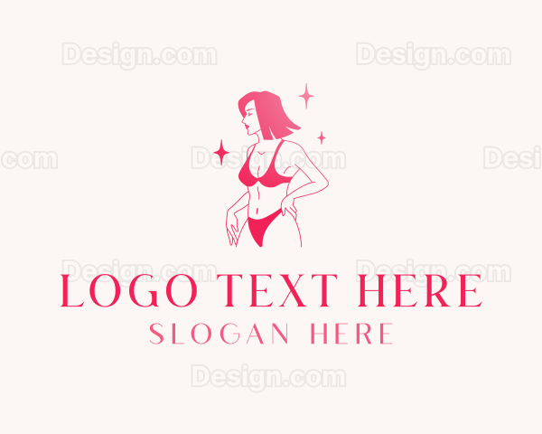 Sexy Lingerie Bikini Logo