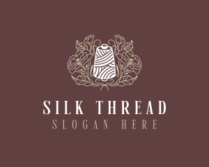 Sewing Floral Thread logo design