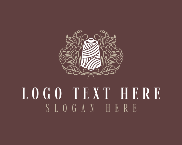 Sewing Floral Thread logo