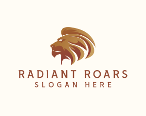 Premium Luxury Lion logo design