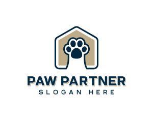 Animal Shelter Paw logo design