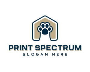 Animal Shelter Paw logo design