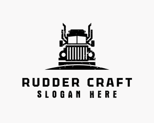 Trailer Truck Cargo Logo