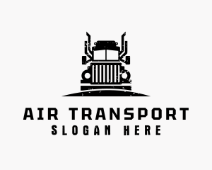 Trailer Truck Cargo logo design