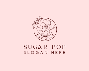 Confectionary Cupcake Baking logo design