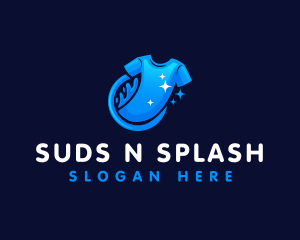 Washing Laundry Shirt logo