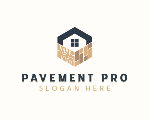 Wood Pavement Tile Flooring logo