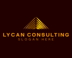 Luxury Pyramid Consultant logo design