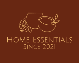 Natural Essential Oil logo design