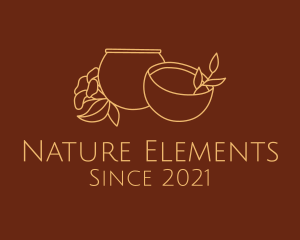 Natural Essential Oil logo design