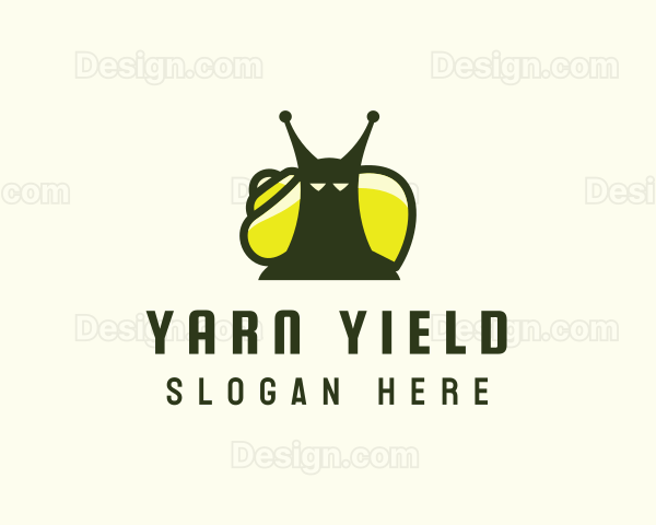 Garden Nature Snail Logo