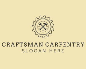 Carpentry Repair Tools  logo design