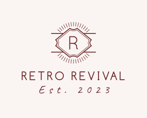 Sunray Retro Boutique logo design