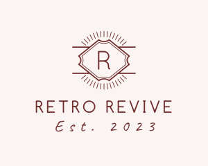 Sunray Retro Boutique logo design