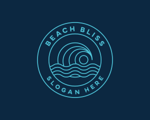 Summer Beach Resort logo design