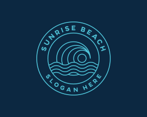 Summer Beach Resort logo design