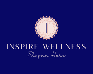 Beauty Wellness Foliage logo design