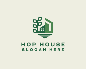 Garden Landscaping House logo design