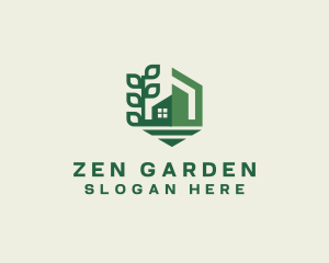 Garden Landscaping House logo design