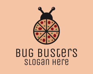 Ladybug Pizza Restaurant  logo design