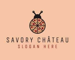 Ladybug Pizza Restaurant  logo design