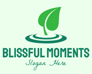 Organic Leaf Planting logo