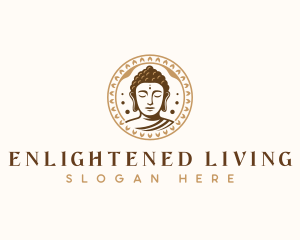 Wellness Spirituality Buddha logo