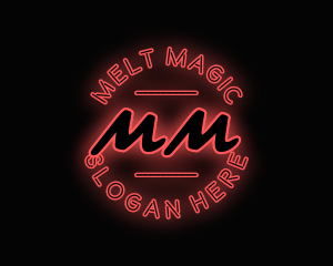 Night Club Signage logo design