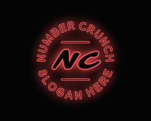 Night Club Signage logo design