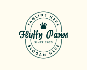 Pet Paw Vet Business logo design