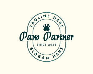 Pet Paw Vet Business logo design