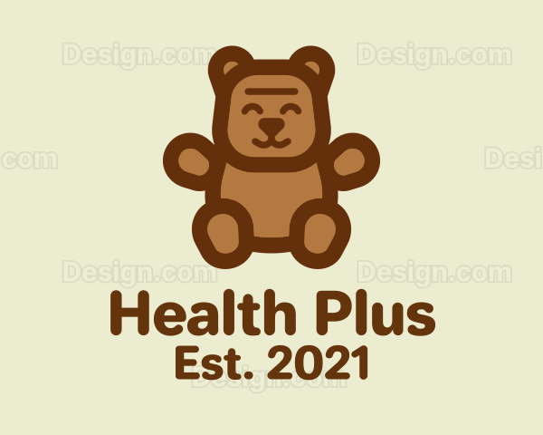 Brown Teddy Bear Logo