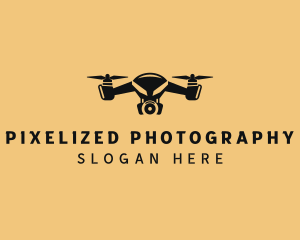 Aerial Camera Drone logo design