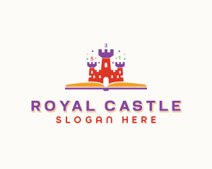 Castle Daycare Learning  logo design