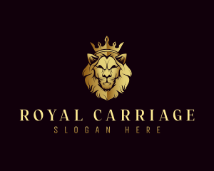 Royal Crown Lion logo design