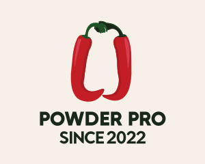 Hand Spicy Pepper  logo design