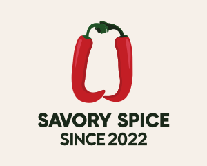 Hand Spicy Pepper  logo design