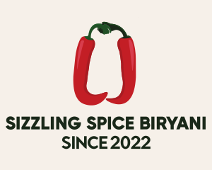 Hand Spicy Pepper  logo design