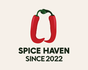 Hand Spicy Pepper  logo design
