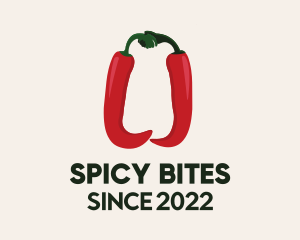 Hand Spicy Pepper  logo design