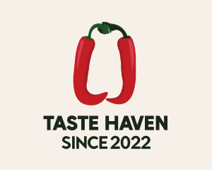 Hand Spicy Pepper  logo design