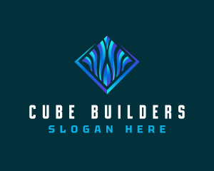 Cube Software Developer logo design