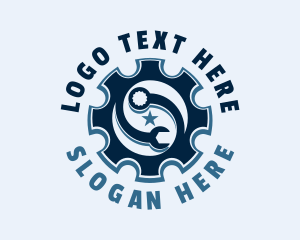 Wrench Cog Mechanic logo