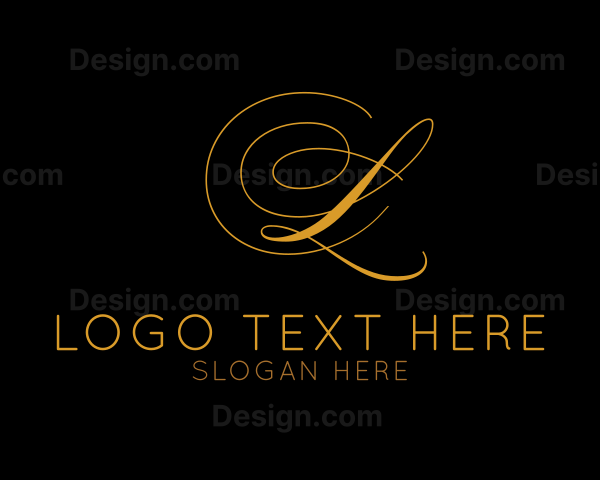 Luxury Beauty Brand Logo