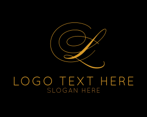 Luxury Beauty Brand Logo