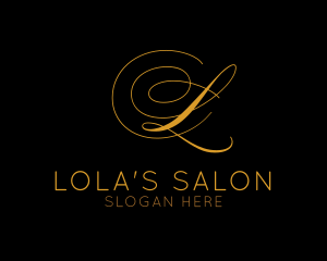 Luxury Beauty Brand logo design