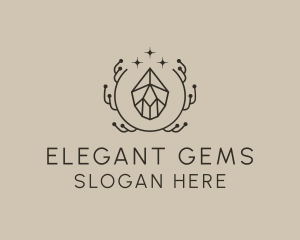 Jewelry Gem Diamond logo design