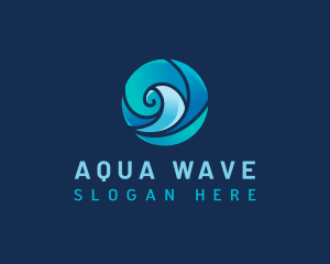 Marine Water Park logo design