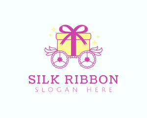 Gift Box Chariot logo design