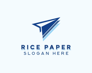 Plane Arrow Logistics logo design